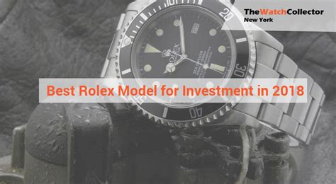 best rolex investment 2018